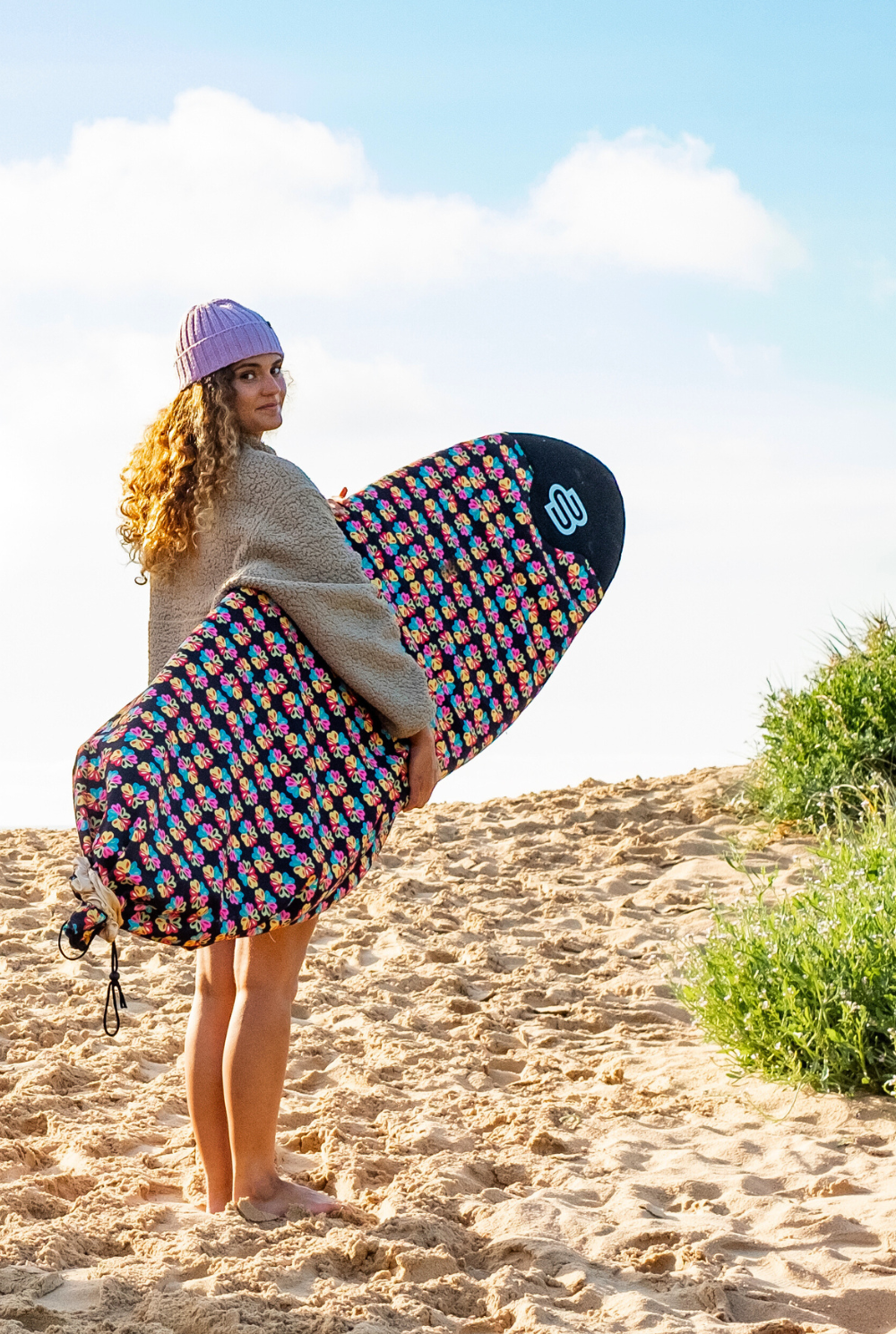 Alien Flower love Boardsox® Custom Fit Big Wave Gun Cover