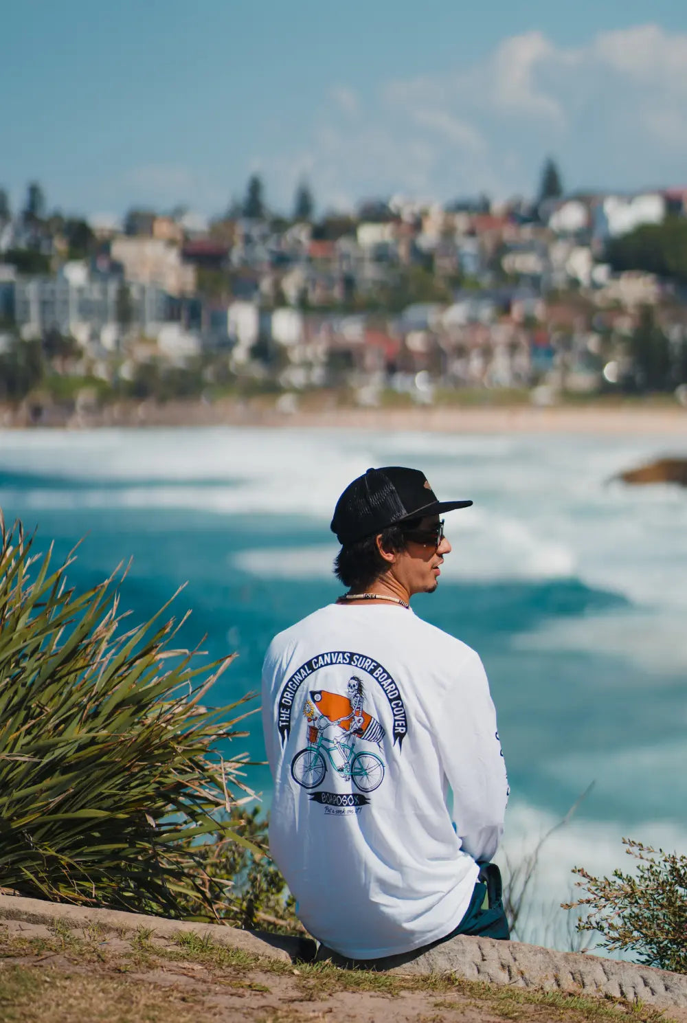 The Croozer Long Sleeve Tee | Eco Surf Style by Boardsox BOARDSOX® Australia