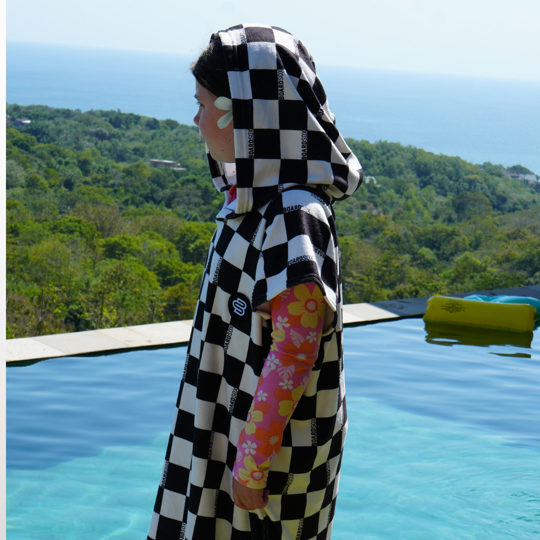 Koa - Groms/Kids Boardsox Hooded Towel + Surf Poncho