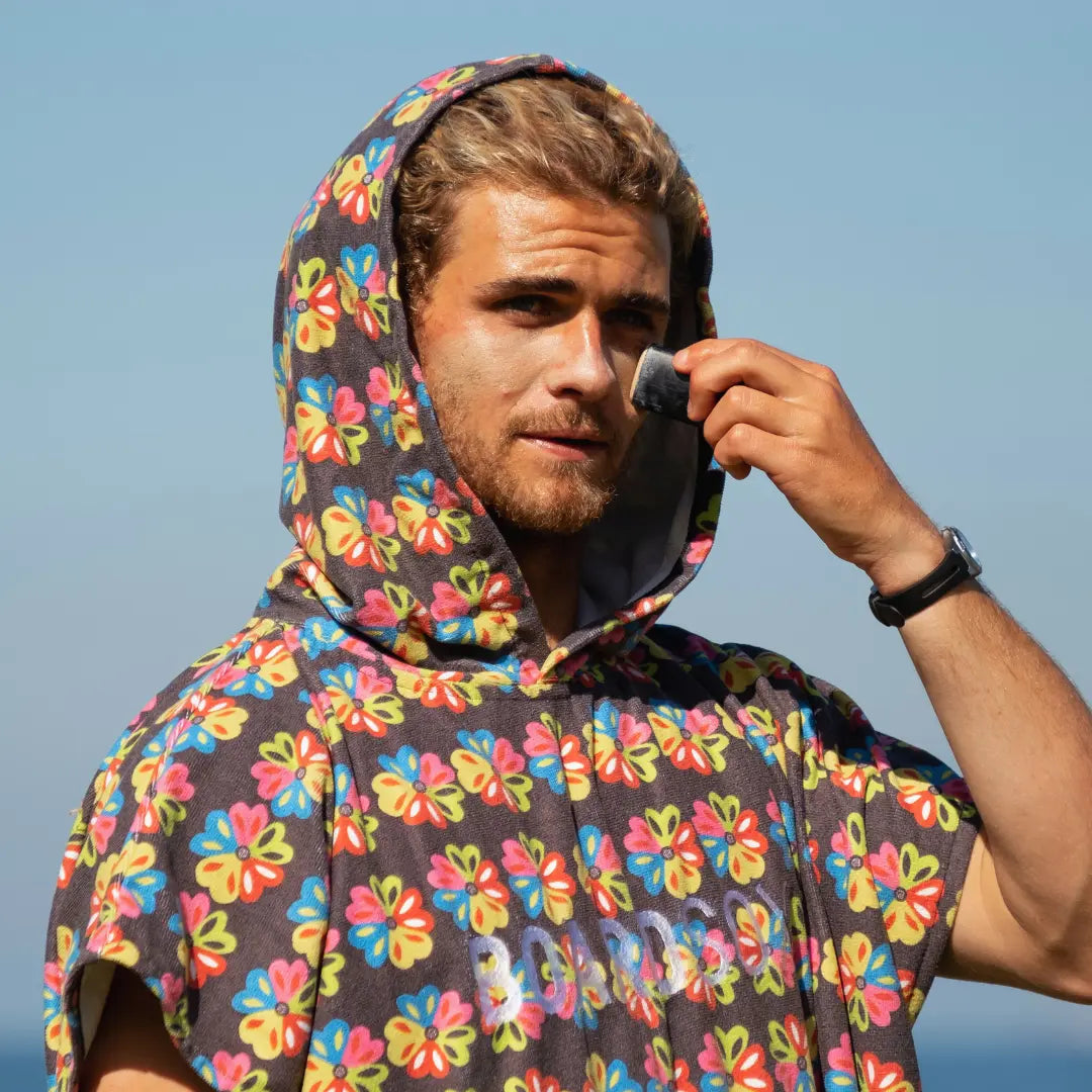 Alien Flower Love - Hooded Towel BOARDSOX®