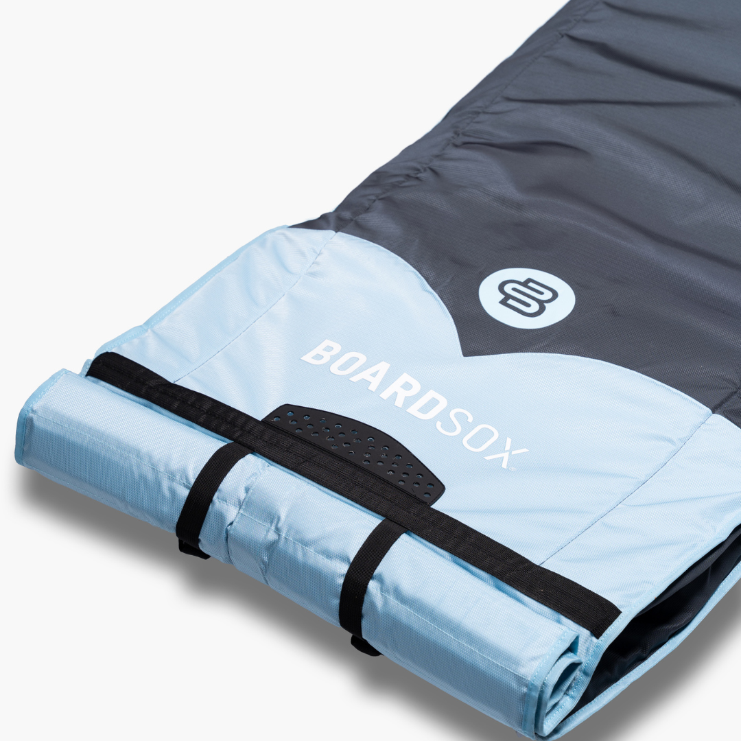 Long Surfboard Cover - Boardsox Zipperless Travel Surfboard Cover