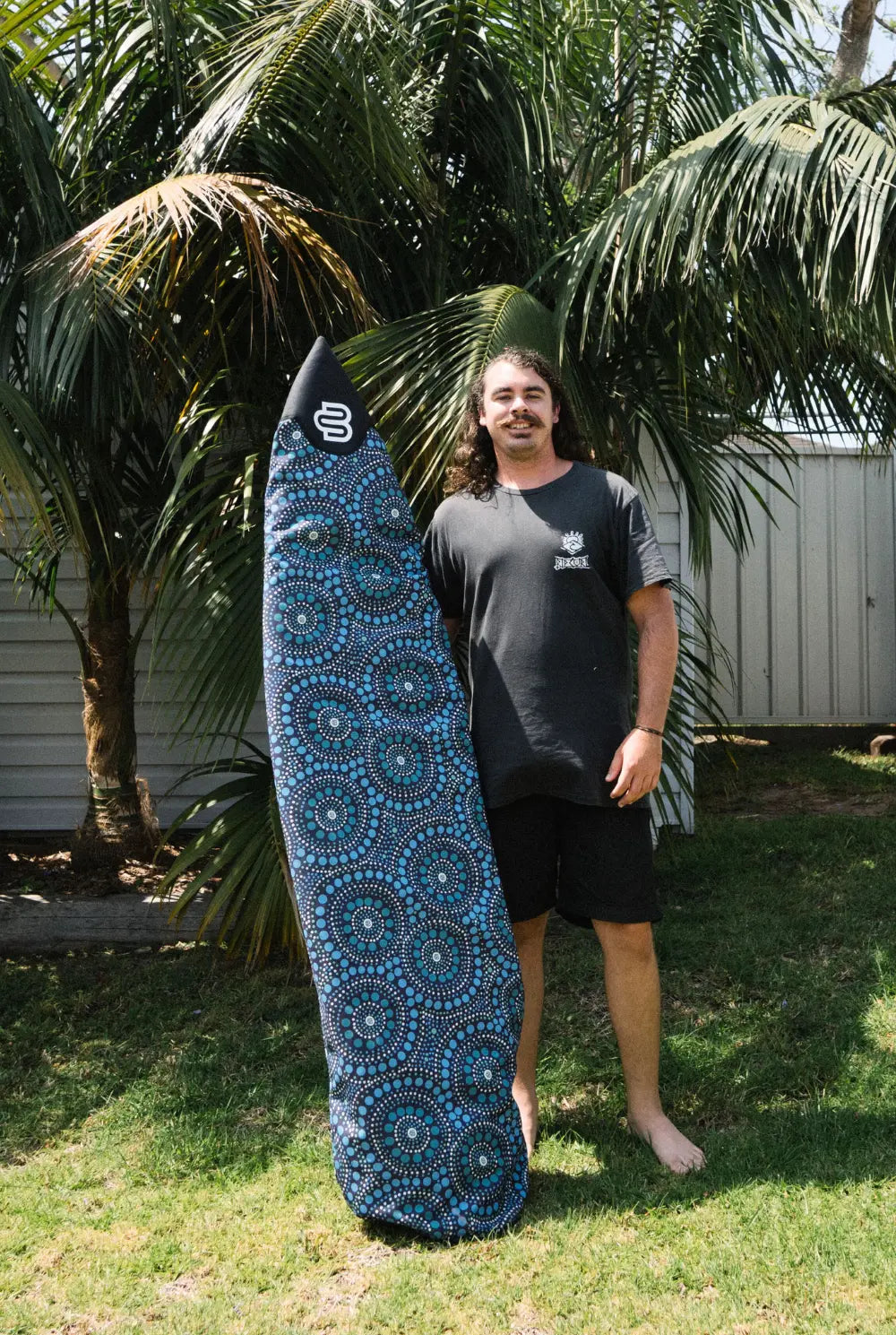 Bombora Longboard - Boardsox Canvas Surfboard Cover BoardSox