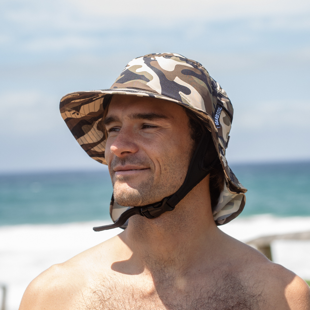 The Camo Surf Hat- Boardsox Surf Hat