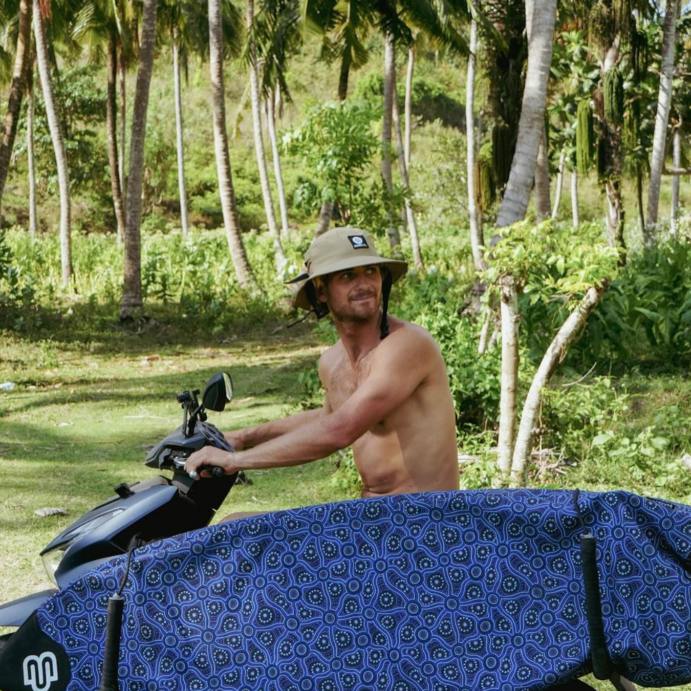 Khaki Boardsox Surf Hat