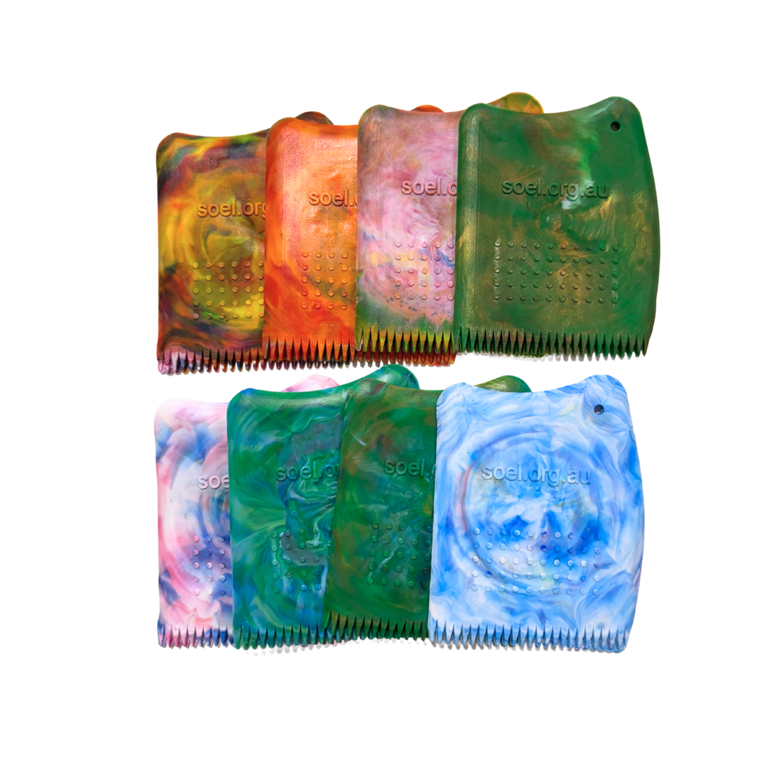 Wax Scrapper - Made with Recycled Bottle Tops