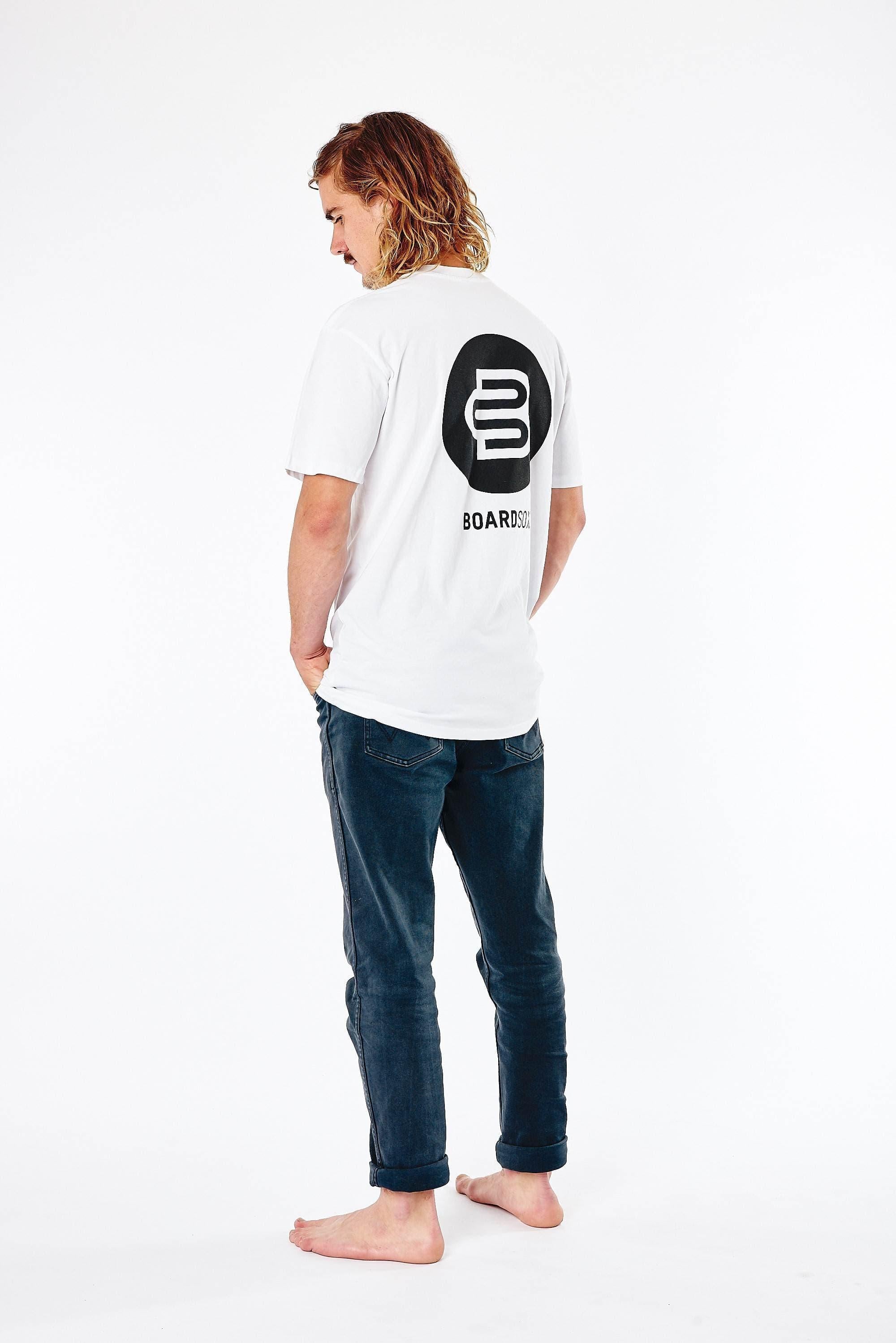 Boardsox® Mens White T-Shirt - BOARDSOX® AustraliaT-Shirt