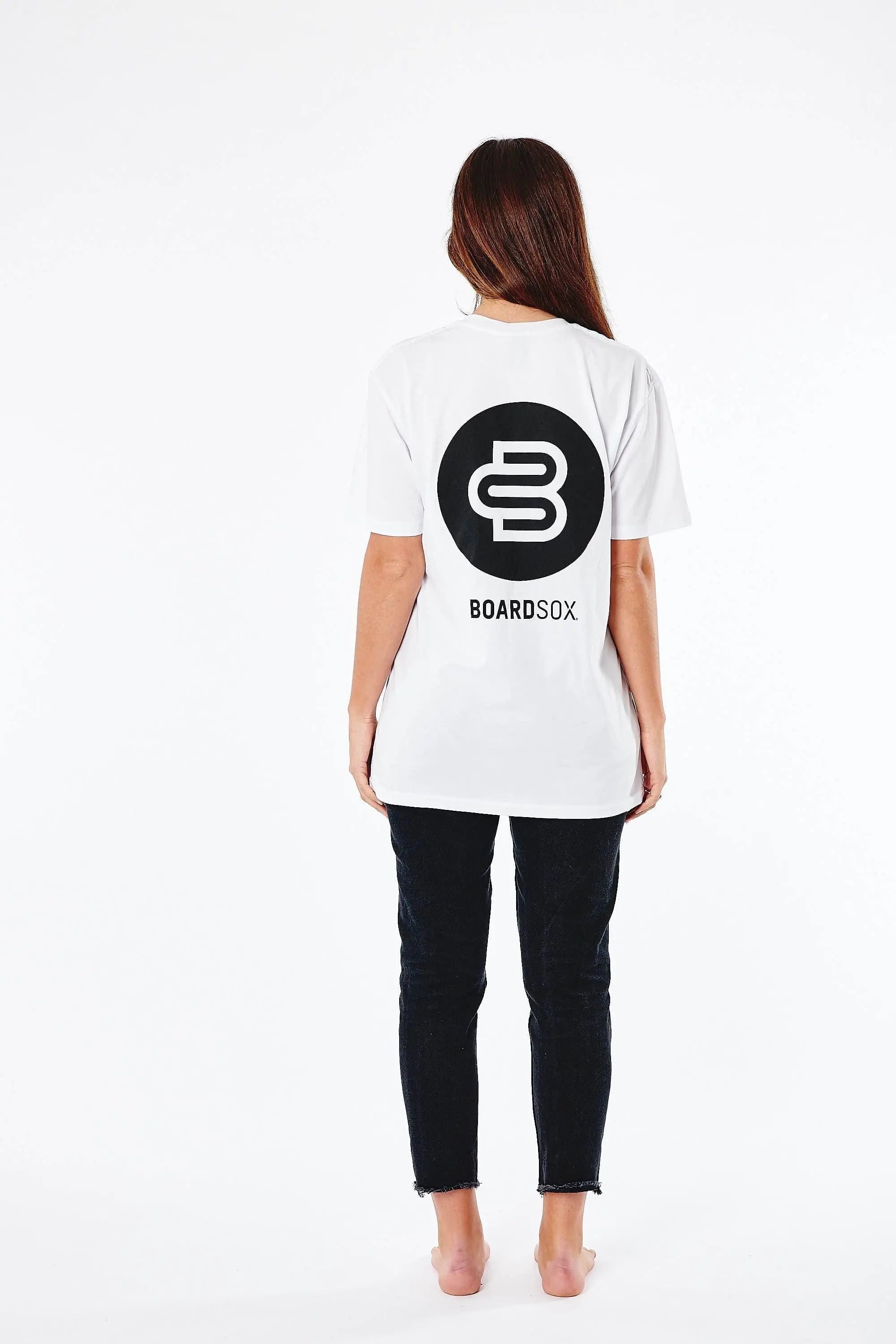 Boardsox® White T-Shirt unisex BoardSox