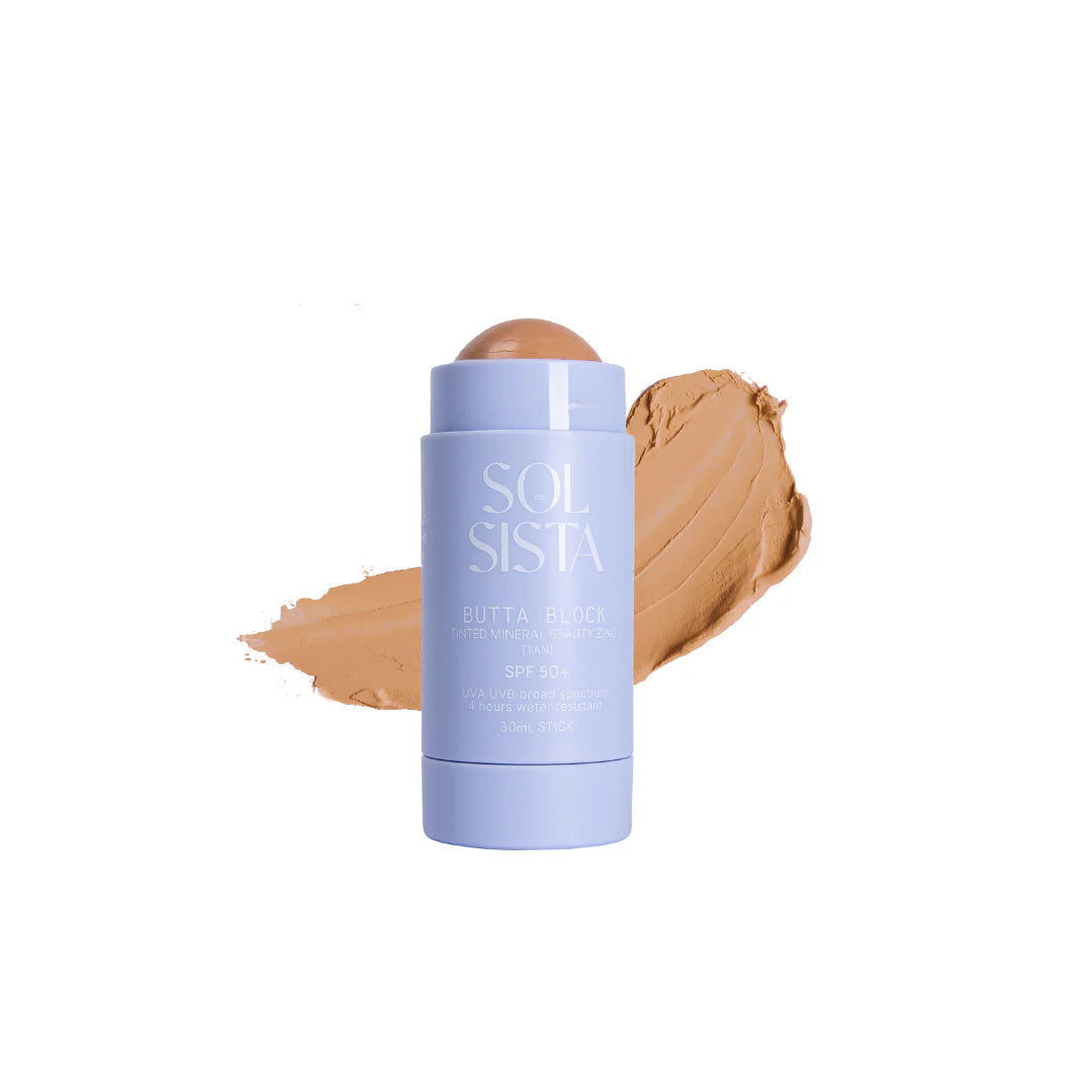 Butta Block SPF50+ Mineral Tinted Sunscreen/Beauty Zinc