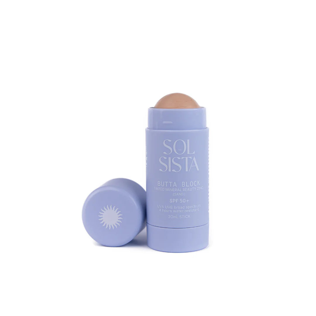 Butta Block SPF50+ Mineral Tinted Sunscreen/Beauty Zinc