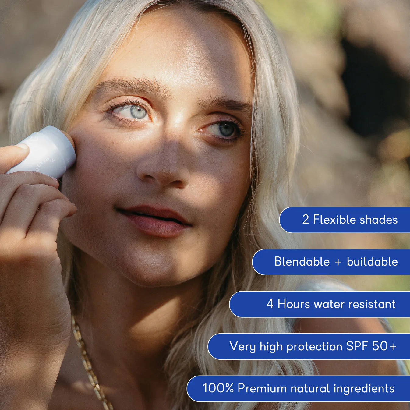 Butta Block SPF50+ Mineral Tinted Sunscreen/Beauty Zinc