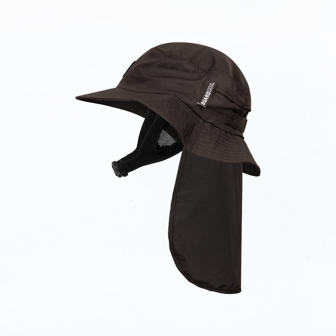 KIDS Black - Boardsox Surf Hat