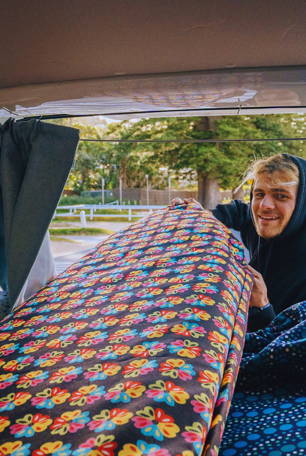 Alien Love Flower -  Longboard  Surfboard Cover