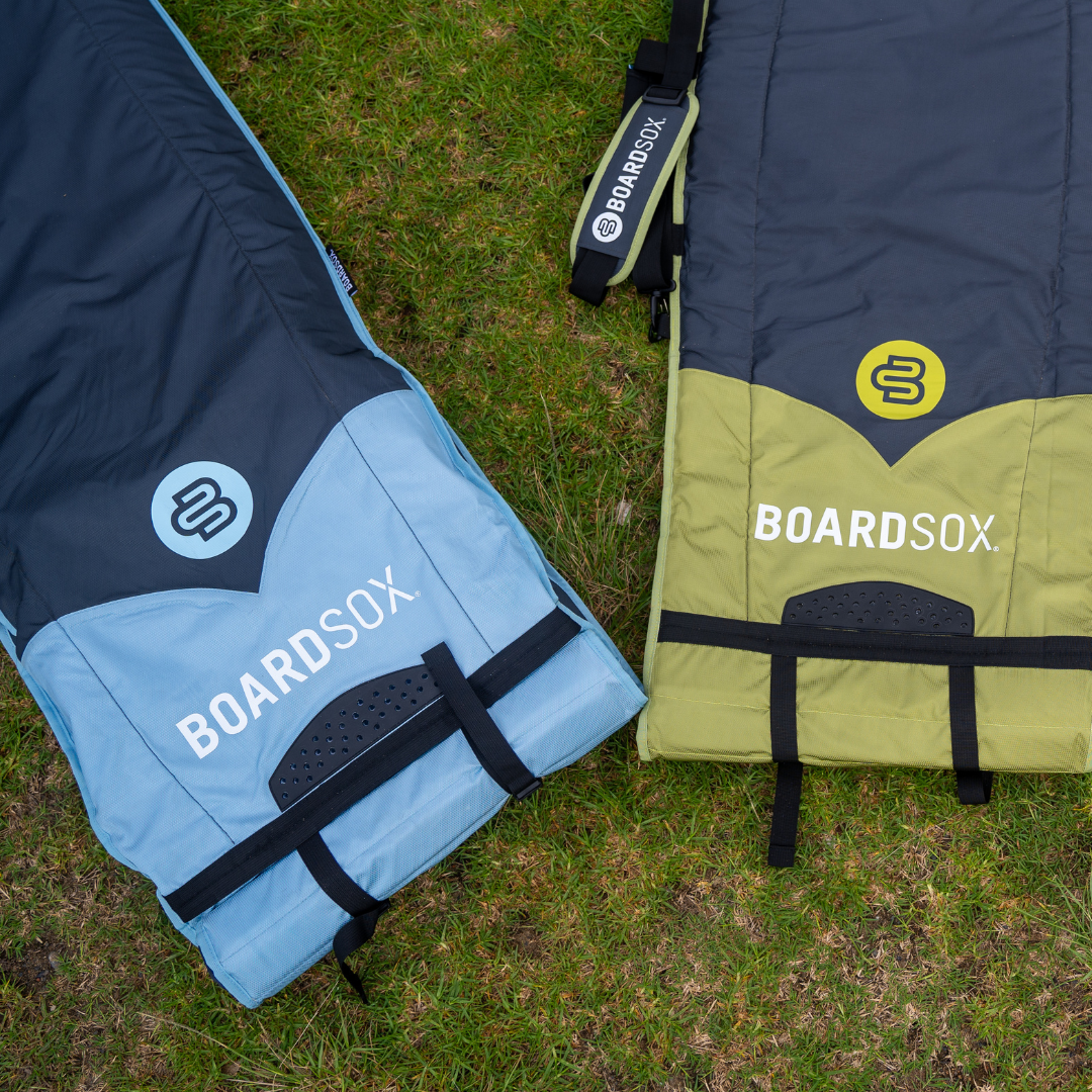 Long Surfboard Cover - Boardsox Zipperless Travel Surfboard Cover