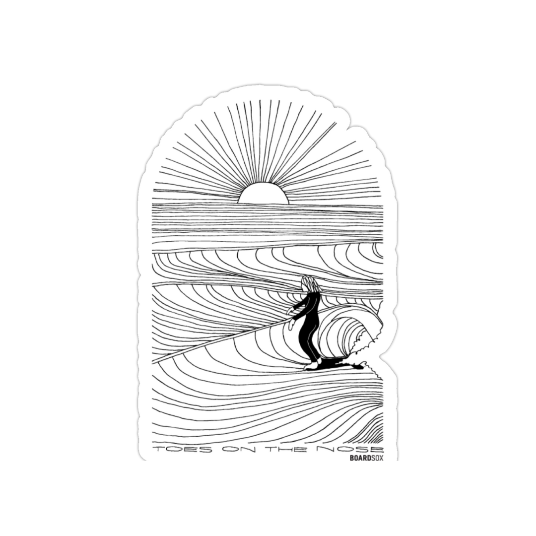 Toes on the Nose - Sticker