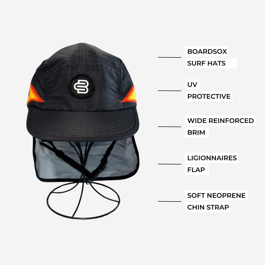 KIDS - Flames Boardsox Surf Cap