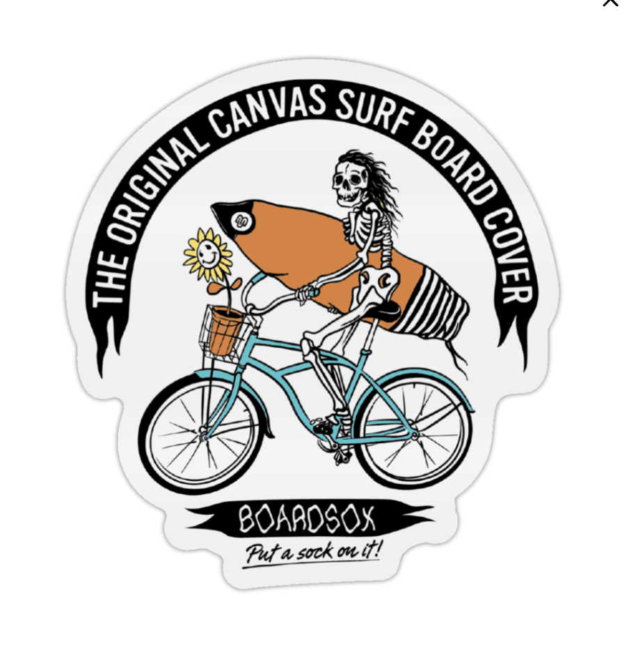 Boardsox - Skeletor Cruiser Sticker