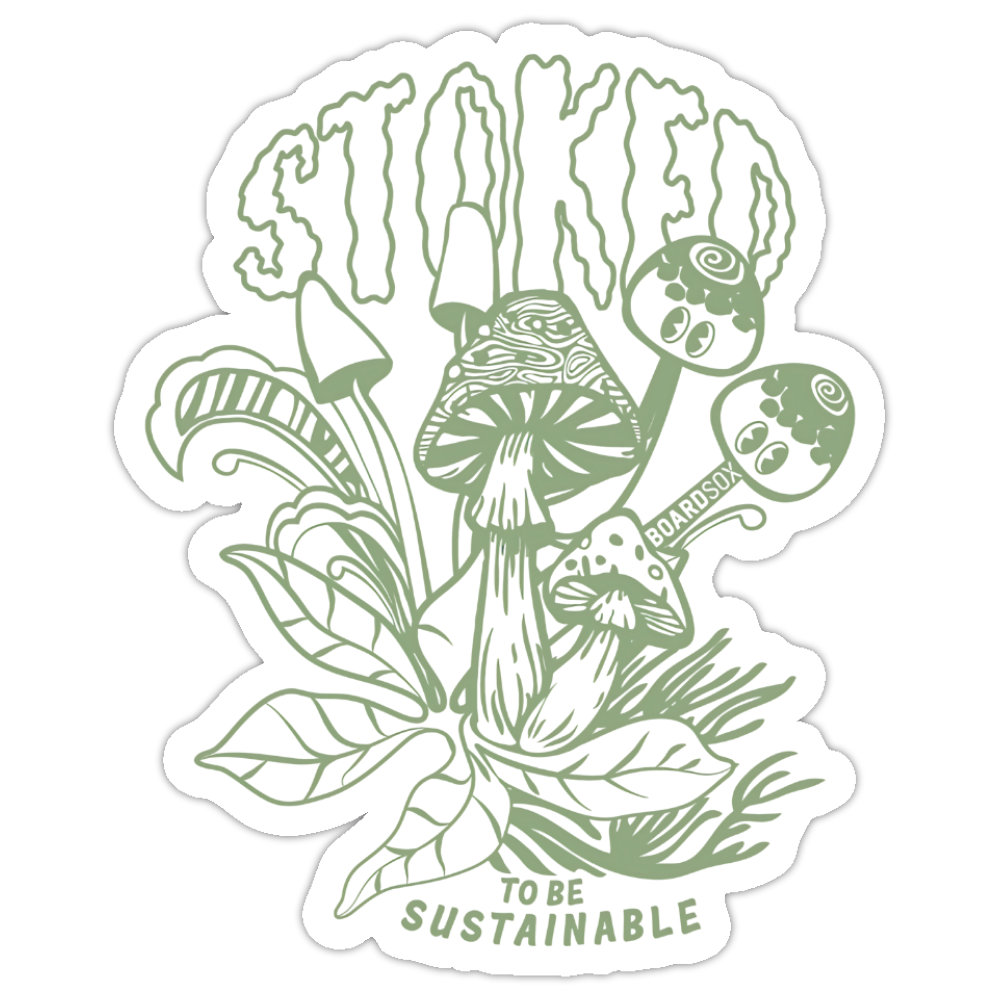 Stoked to be Sustainable - Boardsox Sticker