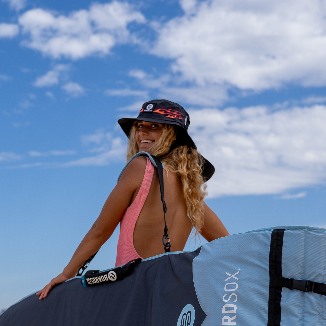 The Flames Boardsox Surf HAT