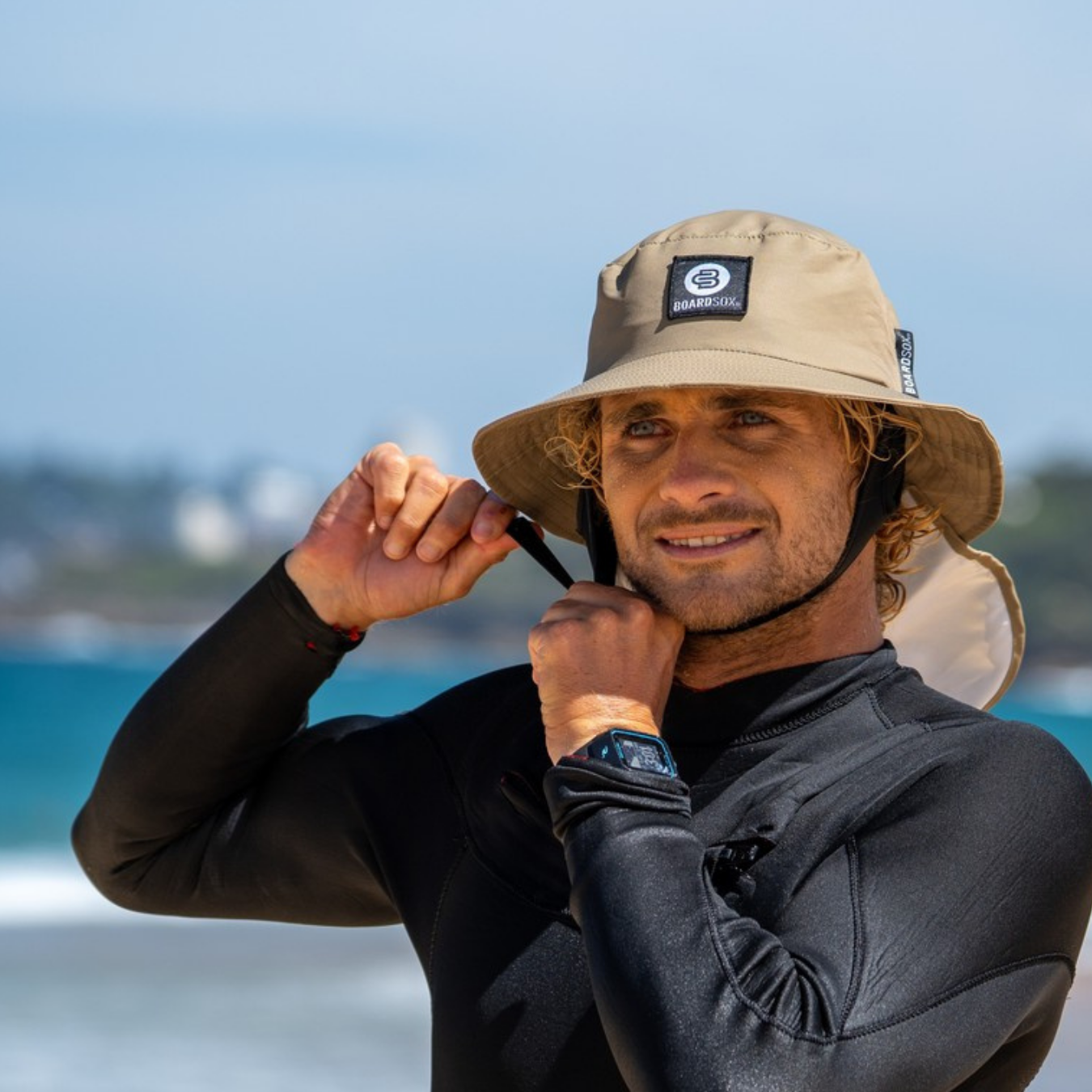 Khaki  Boardsox Surf Hat