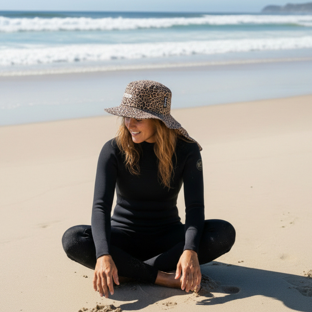 The JAXIE - Leopard print surf Hat