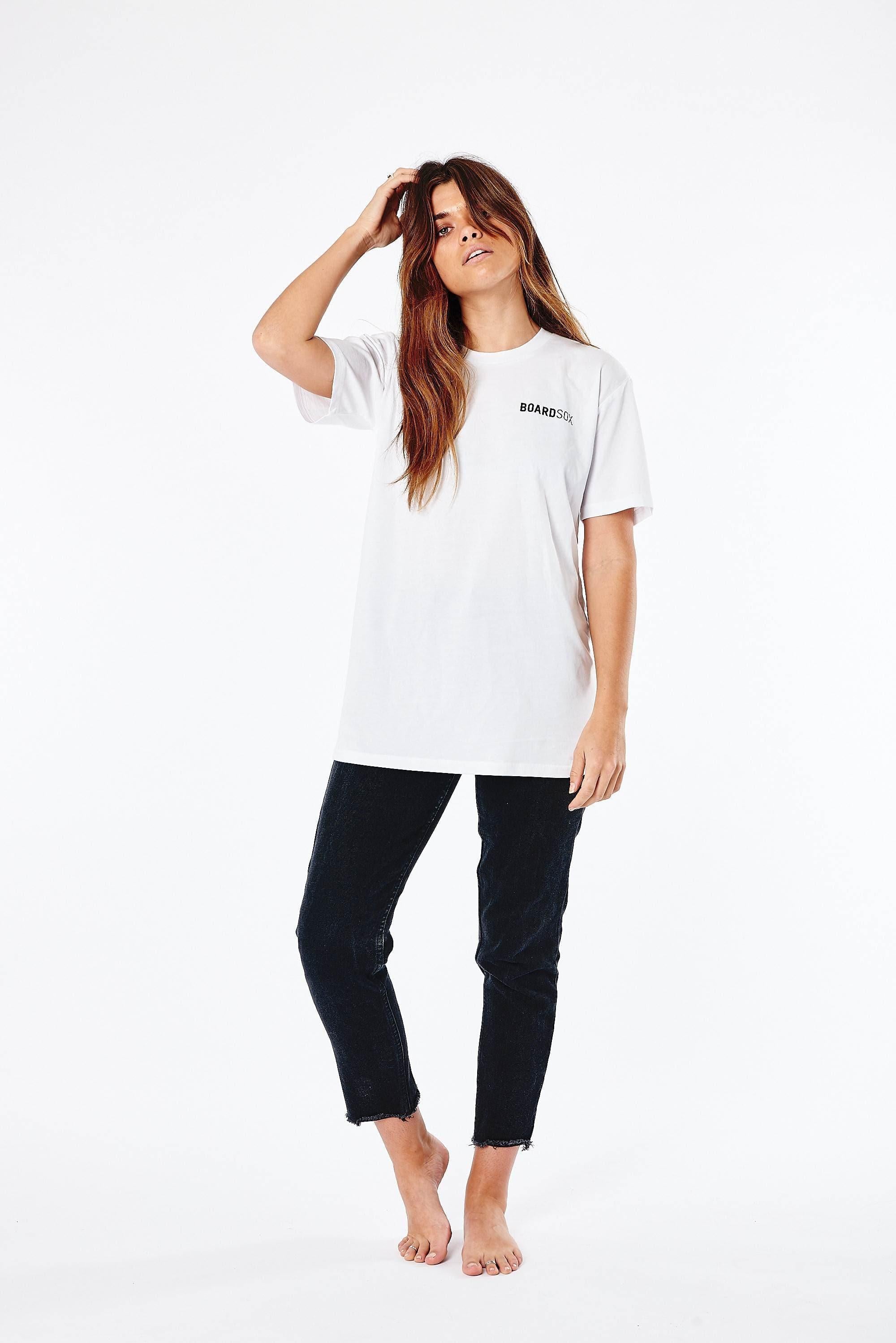 Boardsox®   White T-Shirt unisex