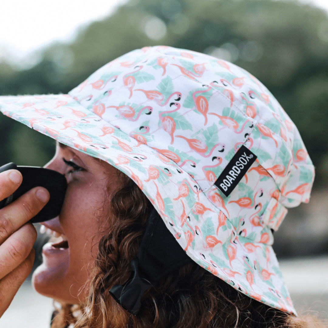 Flamingo Boardsox Surf Hat - BOARDSOX® AustraliaHat