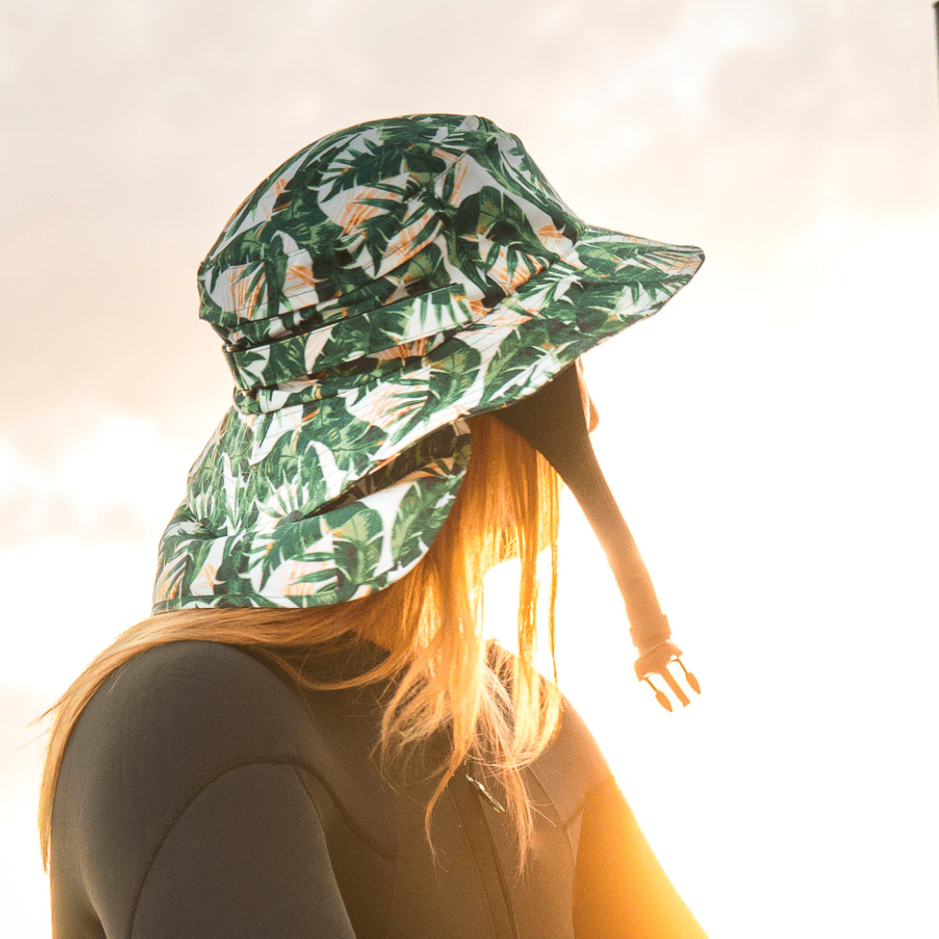 Green Leaf Boardsox Surf Hat - BOARDSOX® AustraliaHat