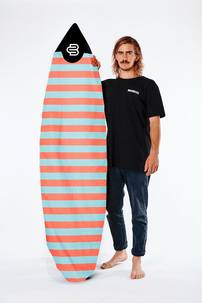 Stripes Boardsox® Custom Fit Big Wave Gun Cover - BOARDSOX® AustraliaBoardSox Surfboard Cover